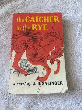 The Catcher in the Rye by JD SALINGER ~ First Edition 1951 ~ 1st Issue ~ J.D.